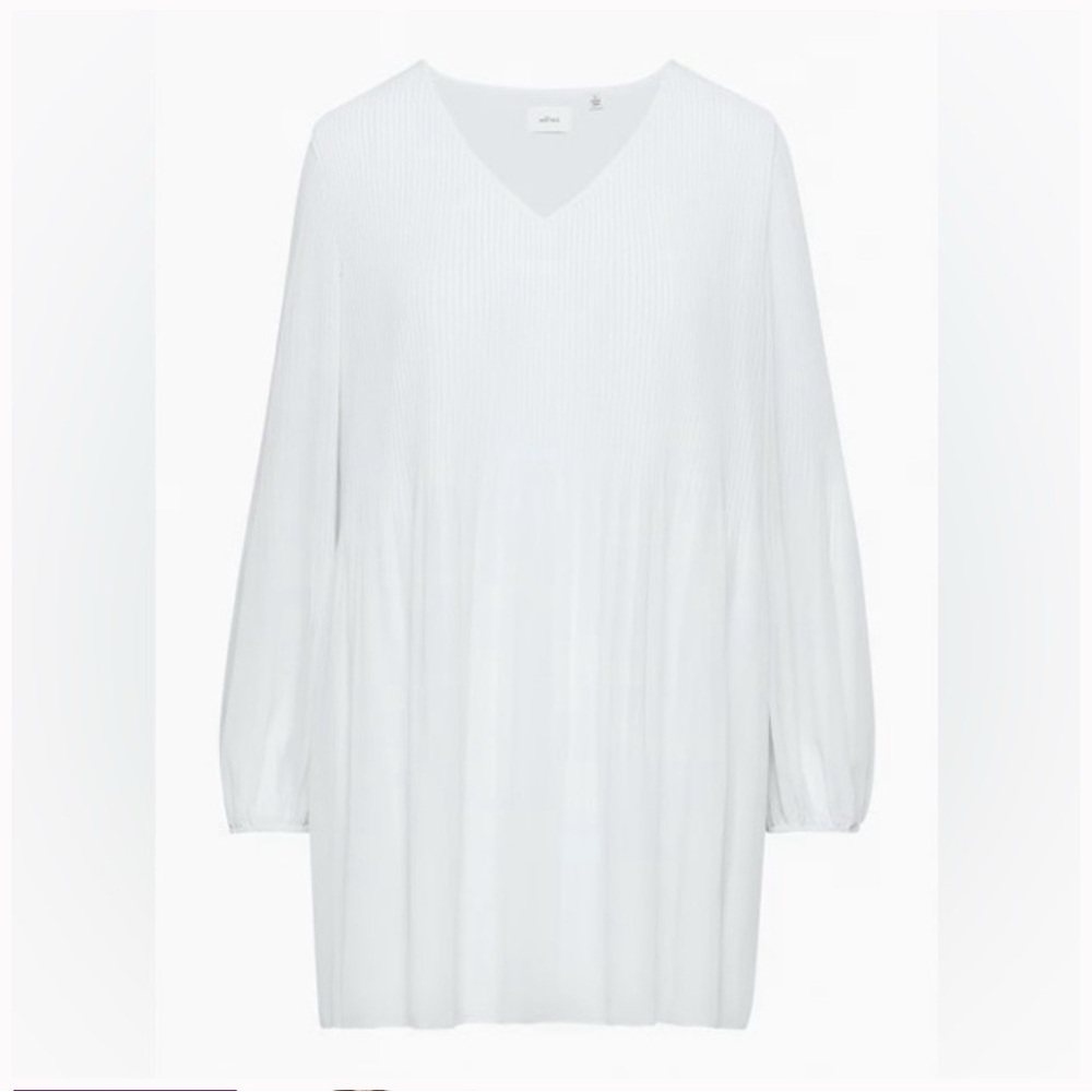 Wilfred DAYDREAMER V-NECK DRESS
Color: LIGHT BIRCH
Size: S